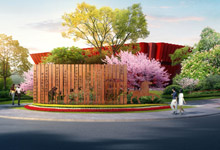 河北饒陽縱五路景觀設計