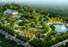 山東臨沂臨港新城景觀設計