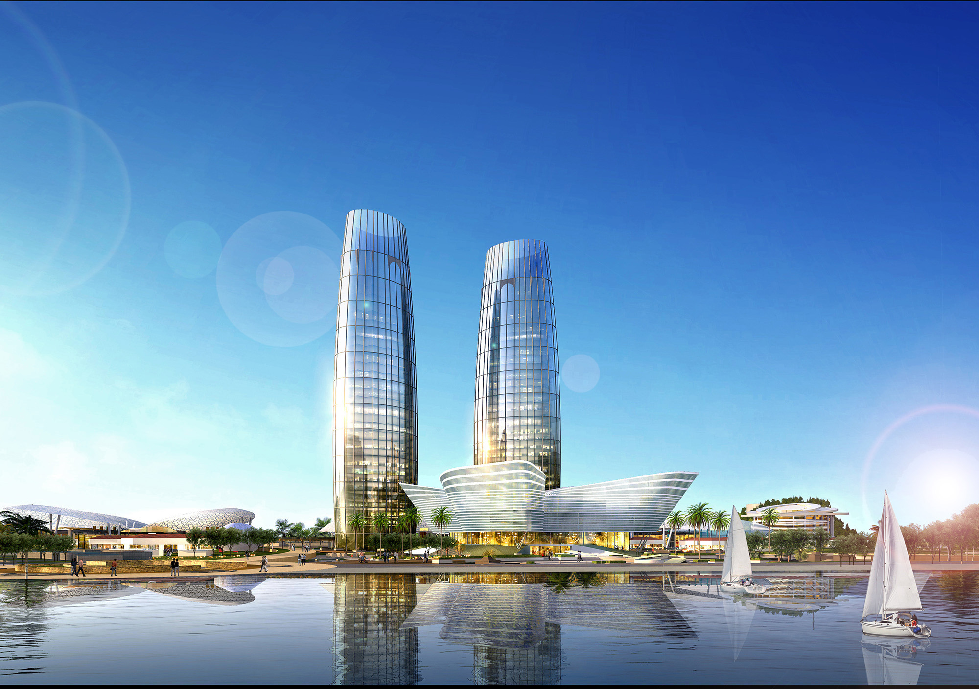 中國汕頭萊蕪島沿海規劃